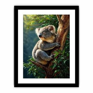 Forest Haven Koala premium canvas wall art for modern home decor.