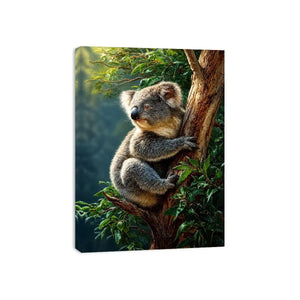 Forest Haven Koala premium canvas wall art for modern home decor.