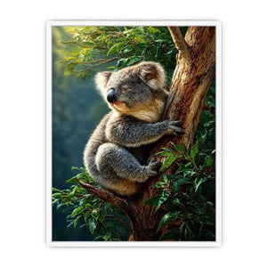 Forest Haven Koala premium canvas wall art for modern home decor.