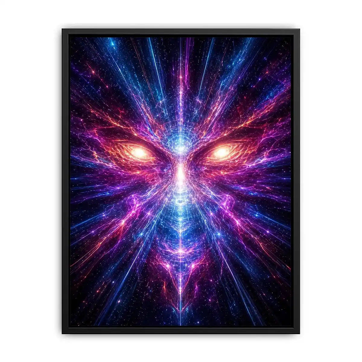 Cosmic Awakening canvas art for modern luxury decor.