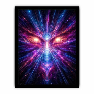 Cosmic Awakening canvas art for modern luxury decor.