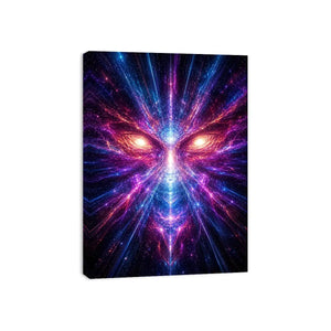 Cosmic Awakening canvas art for modern luxury decor.