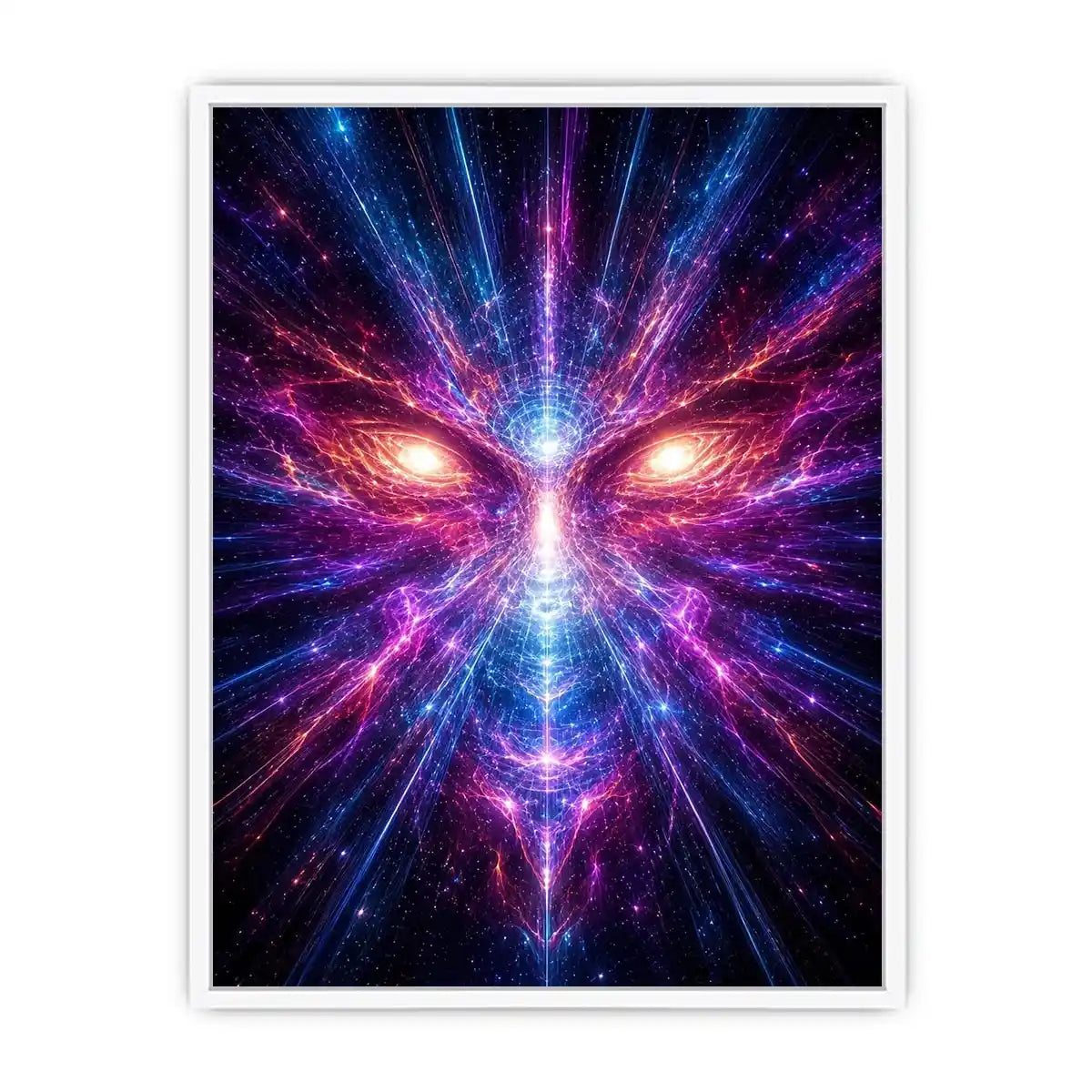 Cosmic Awakening canvas art for modern luxury decor.