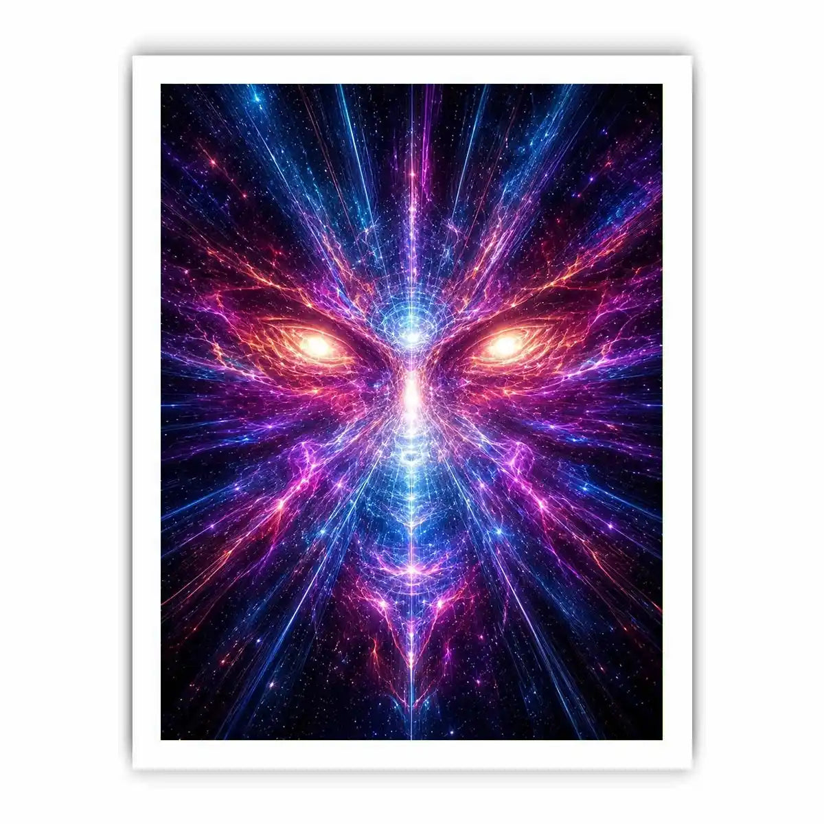 Cosmic Awakening canvas art for modern luxury decor.