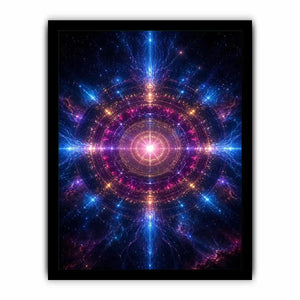 Infinite Radiance canvas art for modern luxury decor.