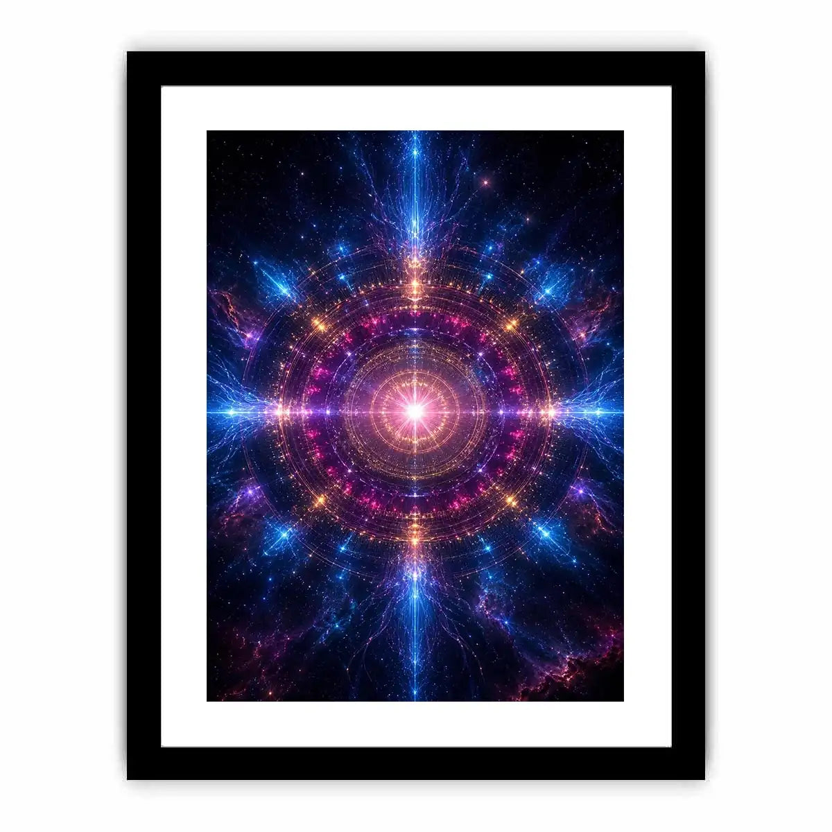 Infinite Radiance canvas art for modern luxury decor.