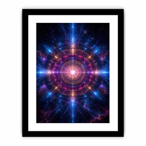 Infinite Radiance canvas art for modern luxury decor.