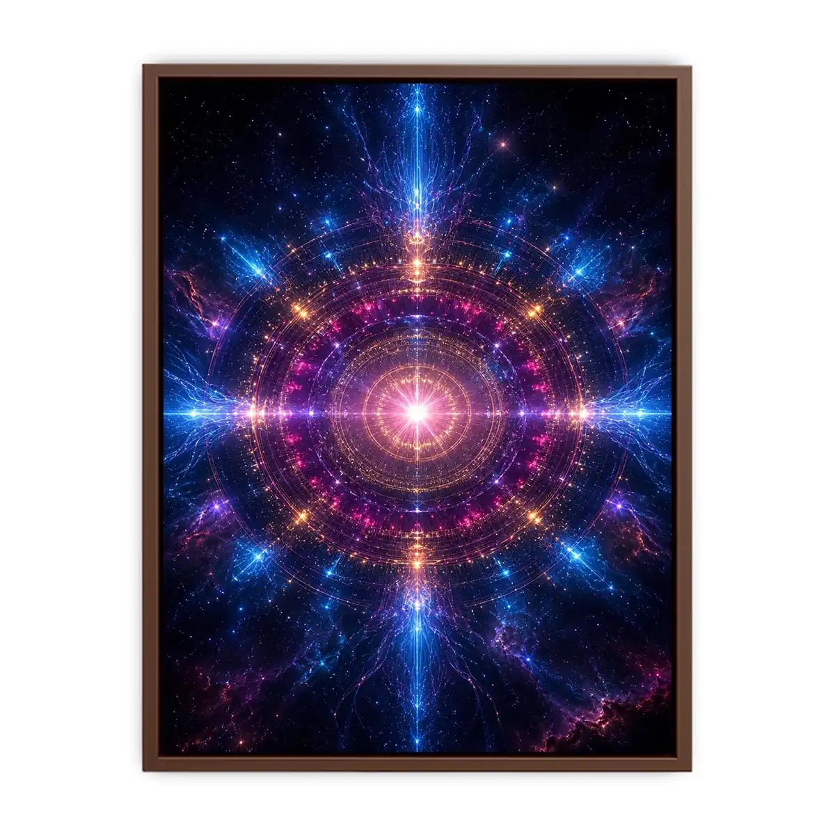 Infinite Radiance canvas art for modern luxury decor.