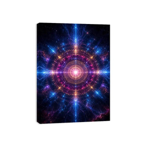 Infinite Radiance canvas art for modern luxury decor.