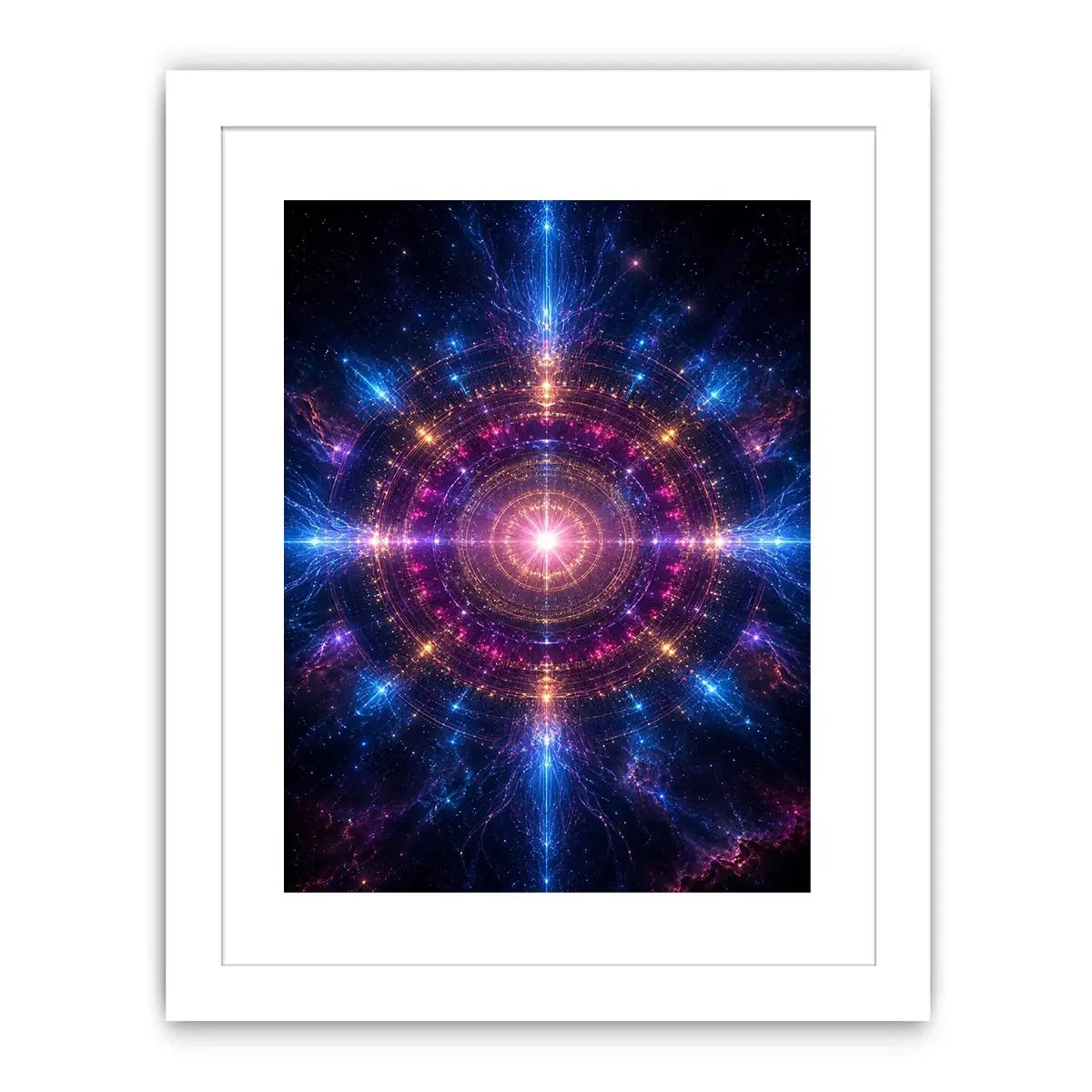 Infinite Radiance canvas art for modern luxury decor.