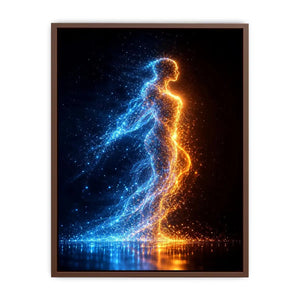 Ethereal Motion canvas art for modern luxury decor.