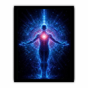 Celestial Pulse canvas art for modern luxury decor.