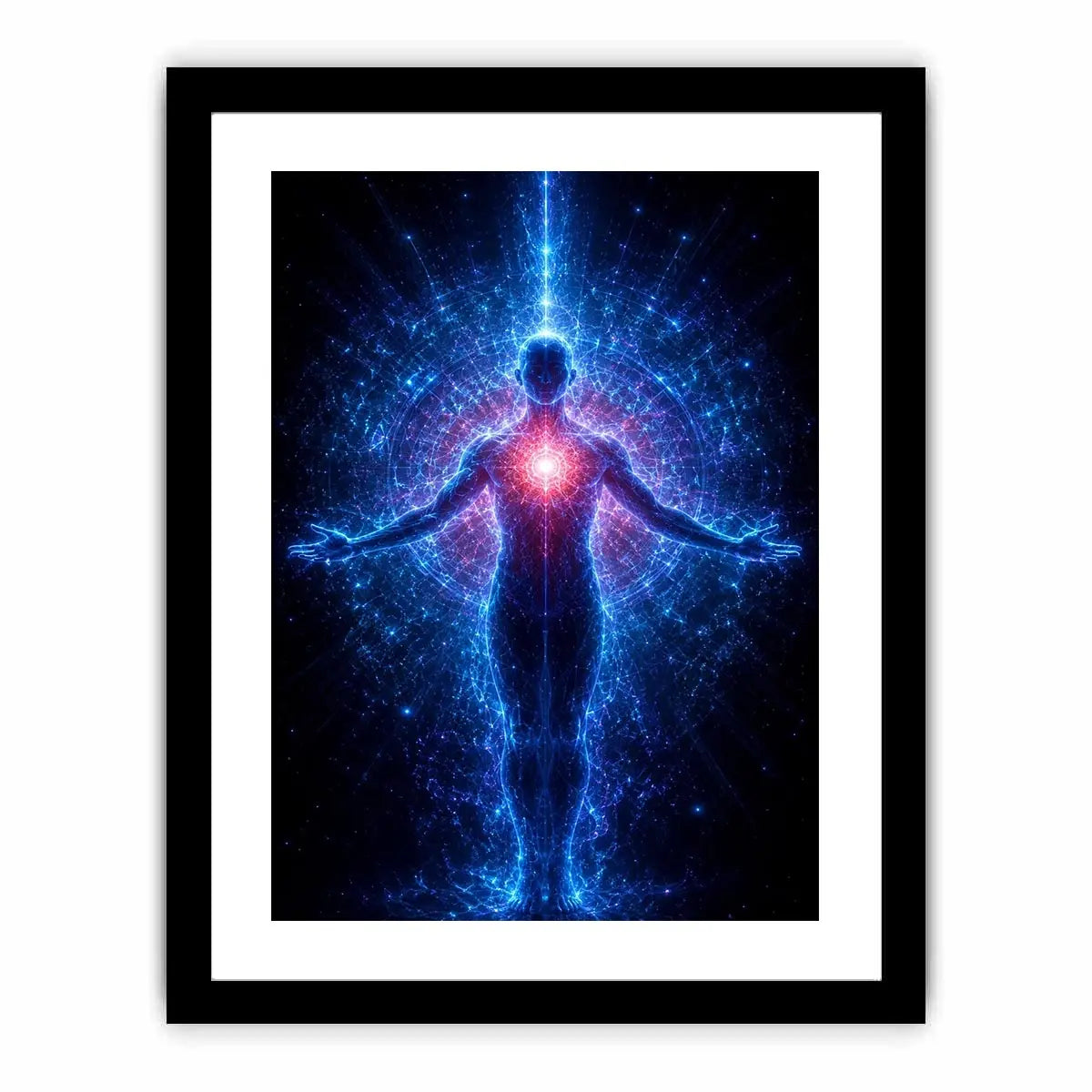 Celestial Pulse canvas art for modern luxury decor.