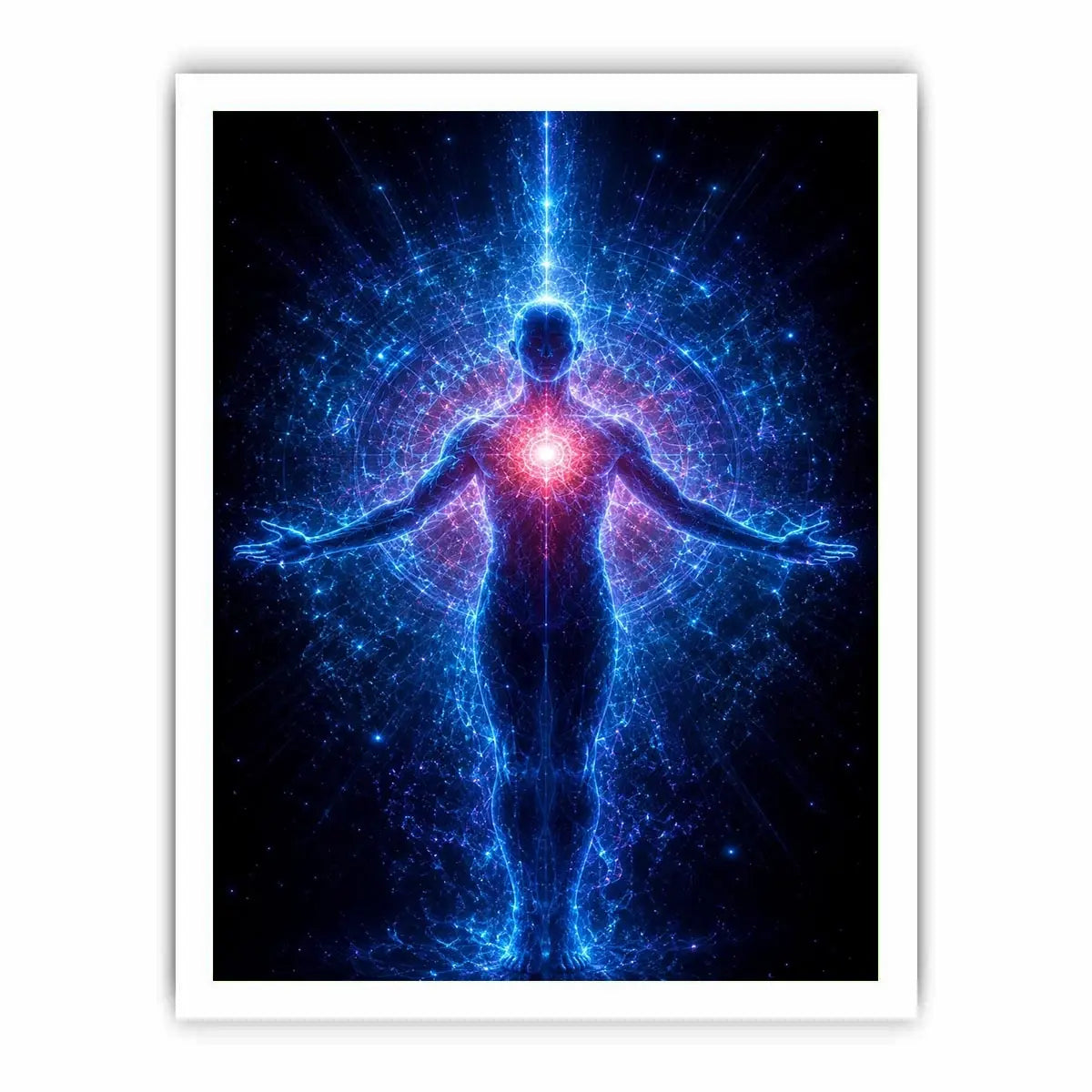 Celestial Pulse canvas art for modern luxury decor.