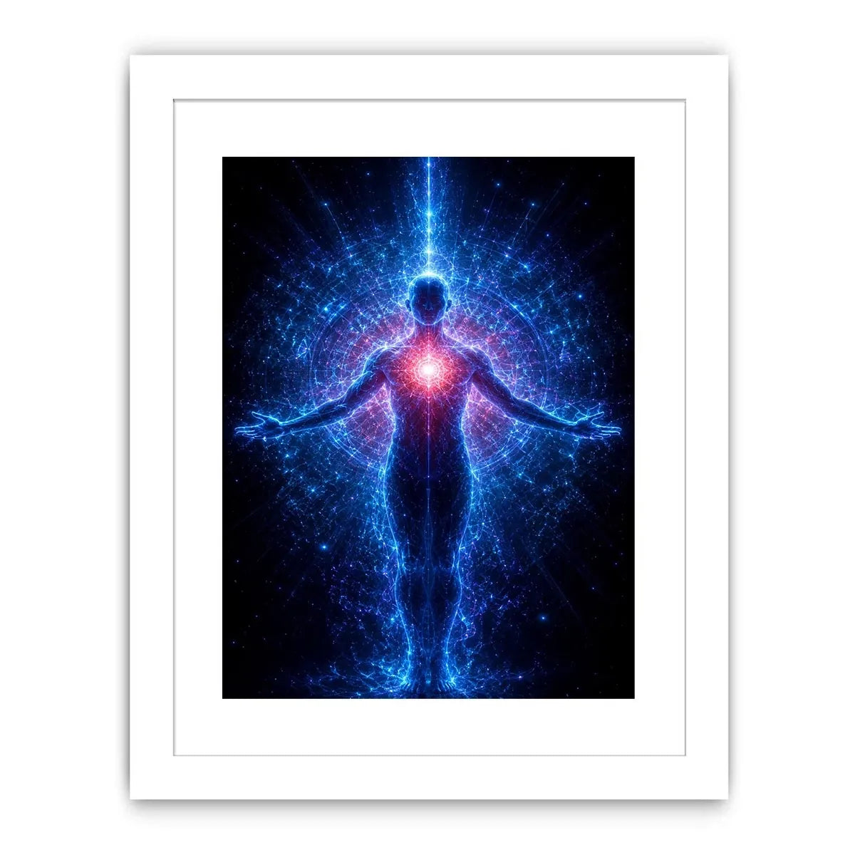 Celestial Pulse canvas art for modern luxury decor.