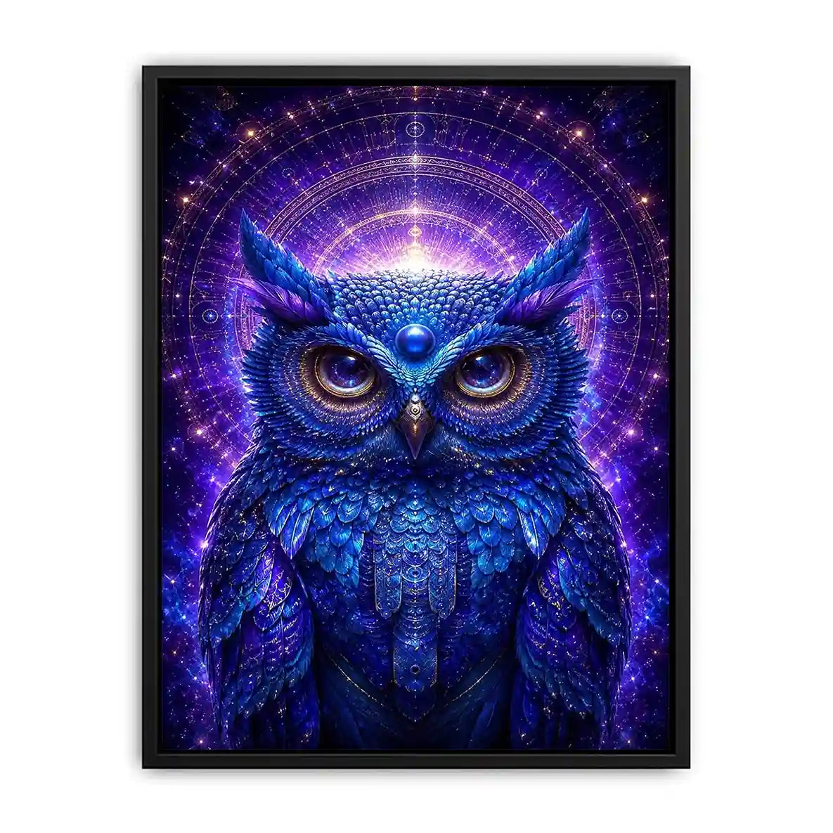 Mystic Nocturne canvas art for modern luxury decor.