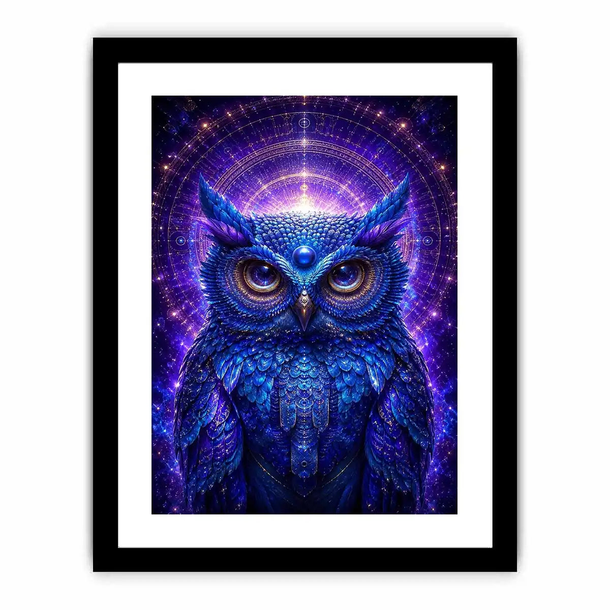 Mystic Nocturne canvas art for modern luxury decor.