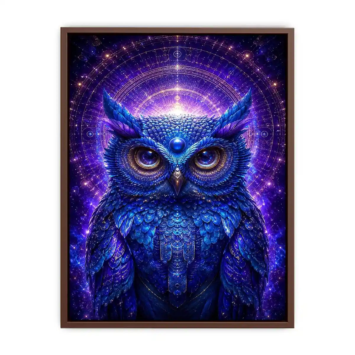 Mystic Nocturne canvas art for modern luxury decor.