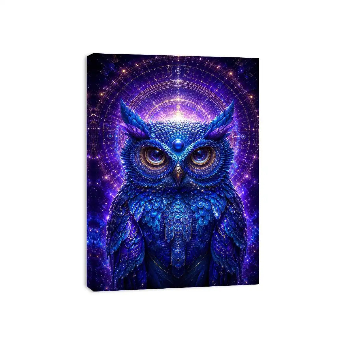Mystic Nocturne canvas art for modern luxury decor.