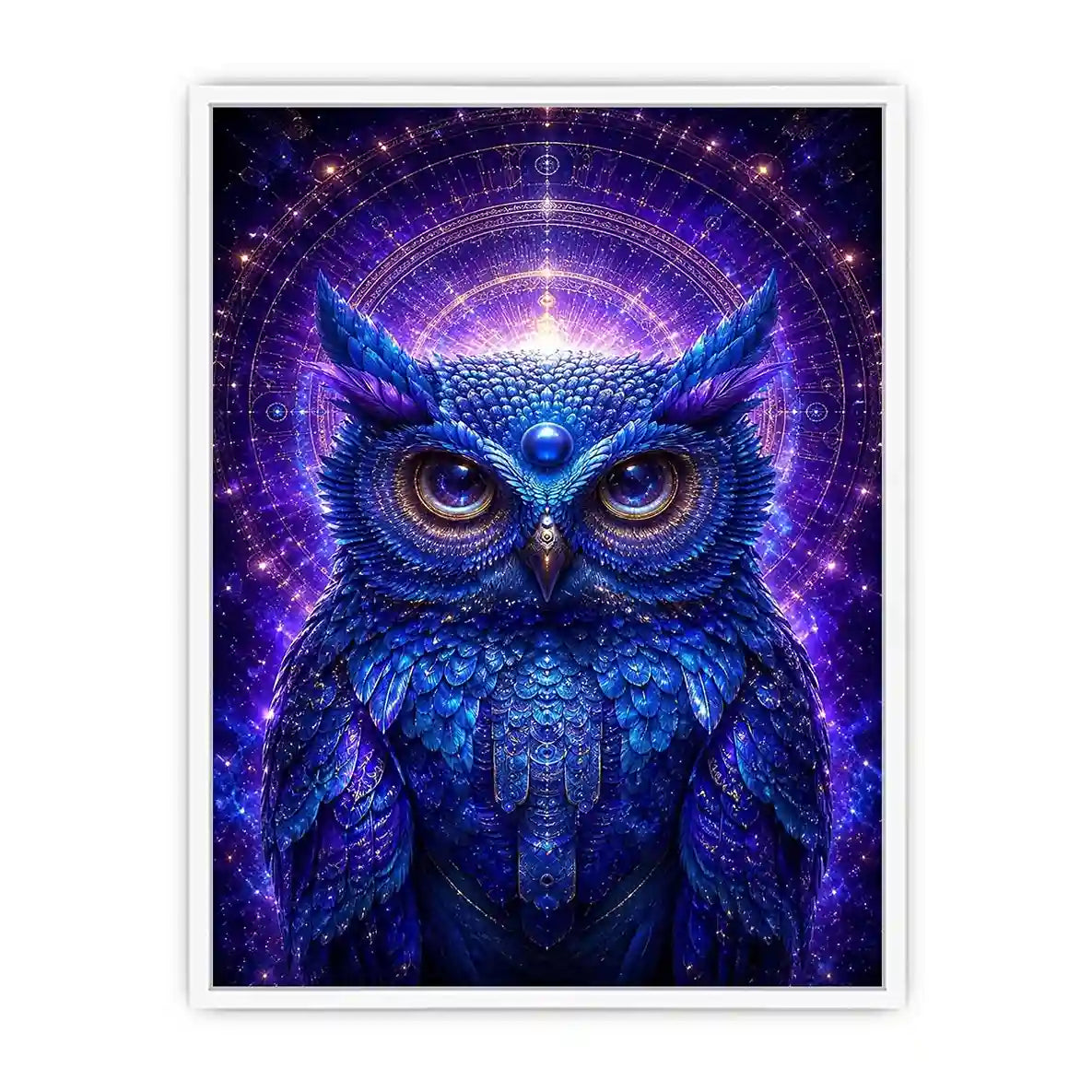Mystic Nocturne canvas art for modern luxury decor.