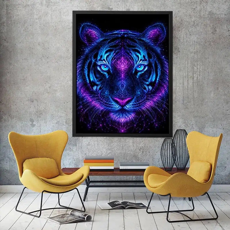 Eclipse Predator canvas art for modern luxury decor.