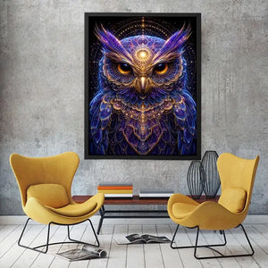 Lunar Wisdom canvas art for modern luxury decor.