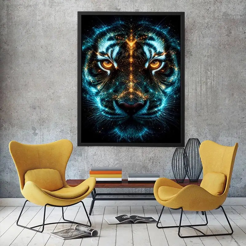 Solar Instinct canvas art for modern luxury decor.
