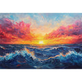 Sunrise Oil Painting