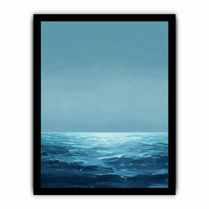 Clam Ocean Canvas Painting 