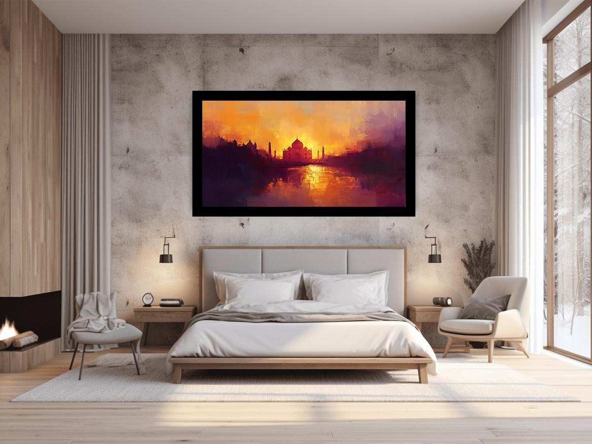 Taj Mahal Painting 