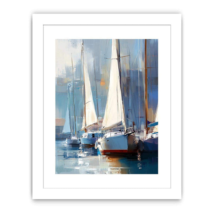 Yachts Canvas Painting 