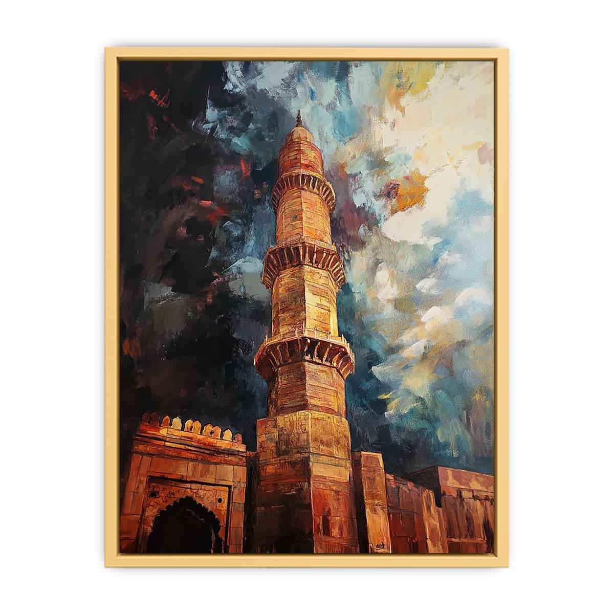 Tower  Canvas Painting 