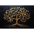 Golden Tree Oil Painting