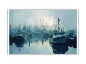 Harbor Canvas Painting 