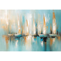 Water Parking Oil Painting