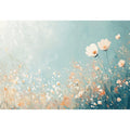 Pastel Flowers Oil Painting