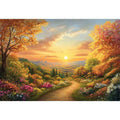 Autumn Landscape Oil Painting