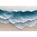 Abstract Waves Oil Painting