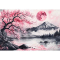 Cherry Blossom Oil Painting