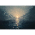 Sea Sunrise Oil Painting