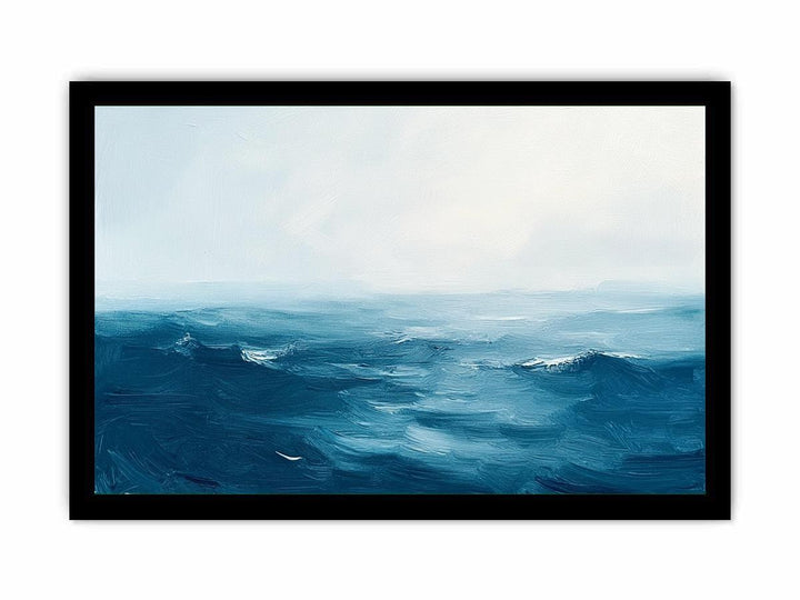 Calm Sea Canvas Painting 