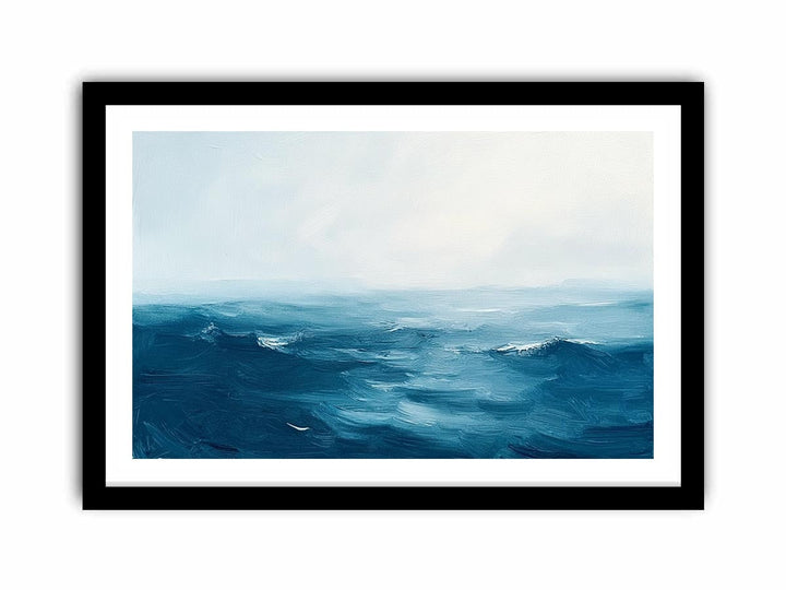 Calm Sea Canvas Painting 