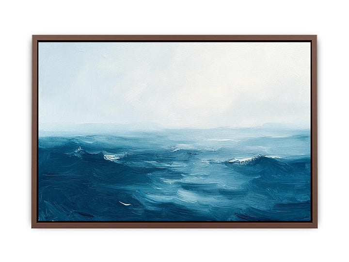 Calm Sea Canvas Painting 
