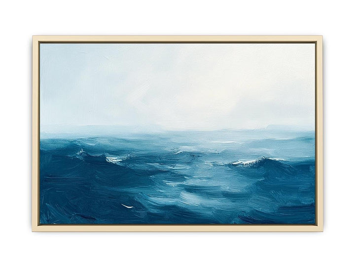 Calm Sea Canvas Painting 
