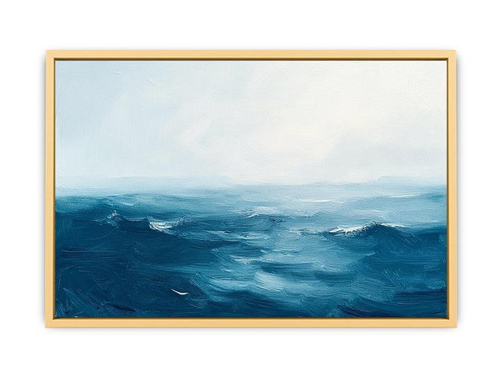 Calm Sea Canvas Painting 