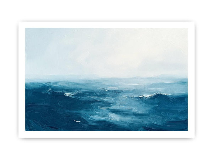 Calm Sea Canvas Painting 