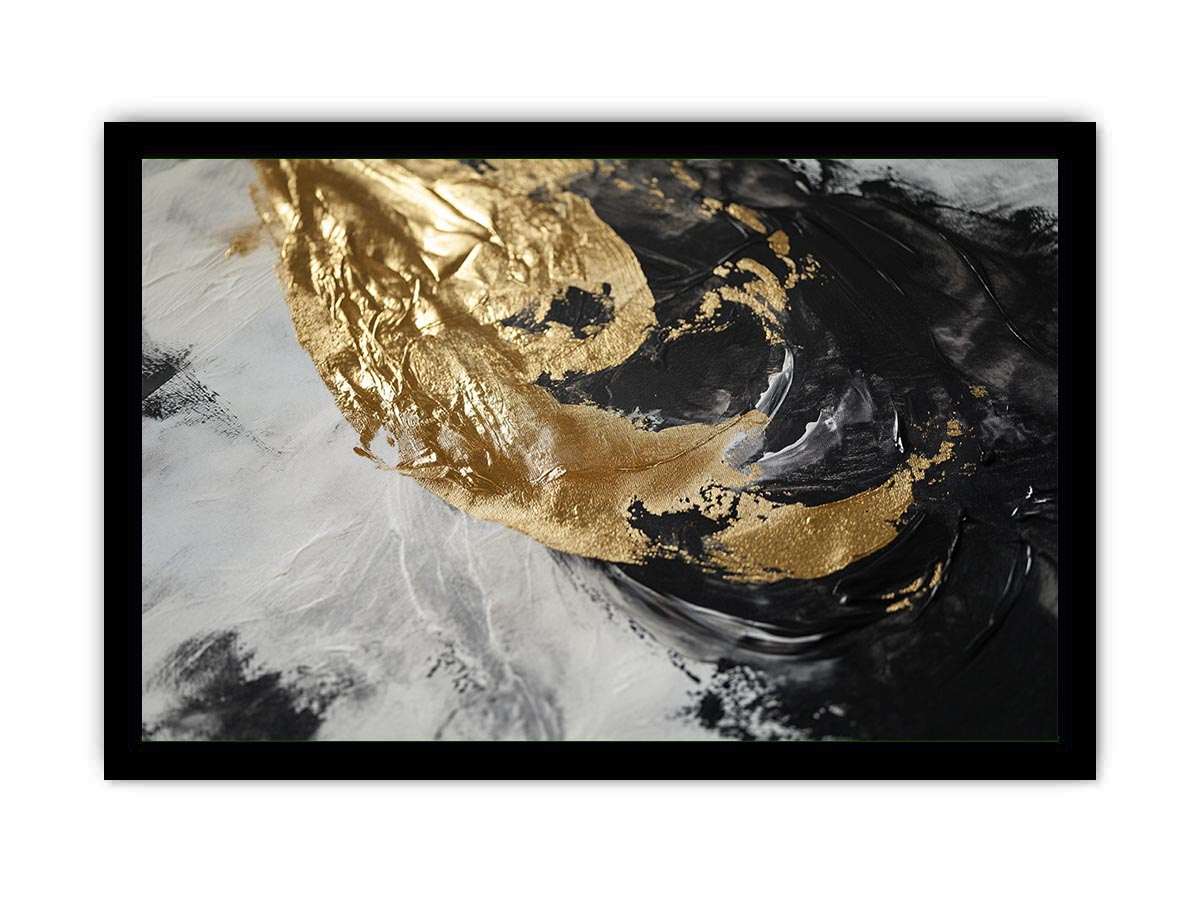 Luxury Gold Canvas Painting 