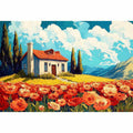 Poppies Field Oil Painting