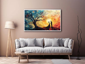 In Love Canvas Painting 