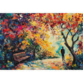 Walk In the Park Oil Painting